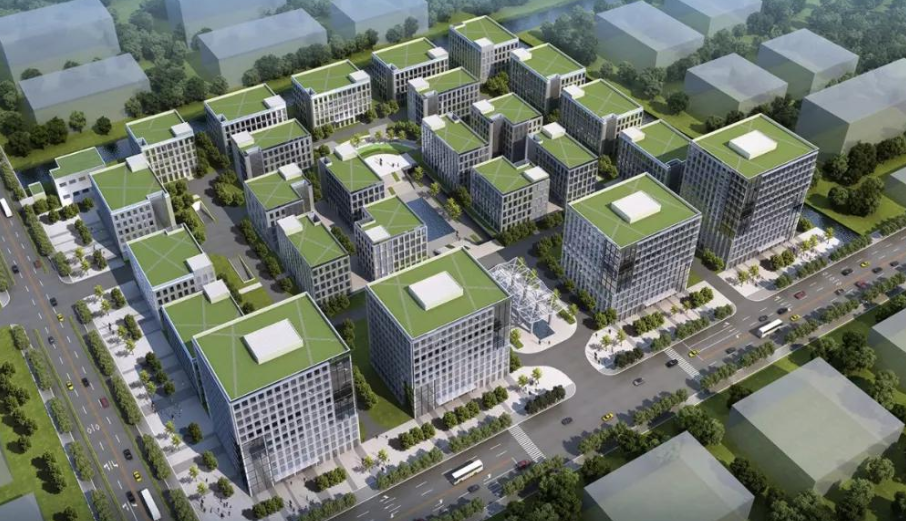 從智慧城市到智慧園區(qū)，由外到內(nèi)的智慧戰(zhàn)略規(guī)劃。效果圖